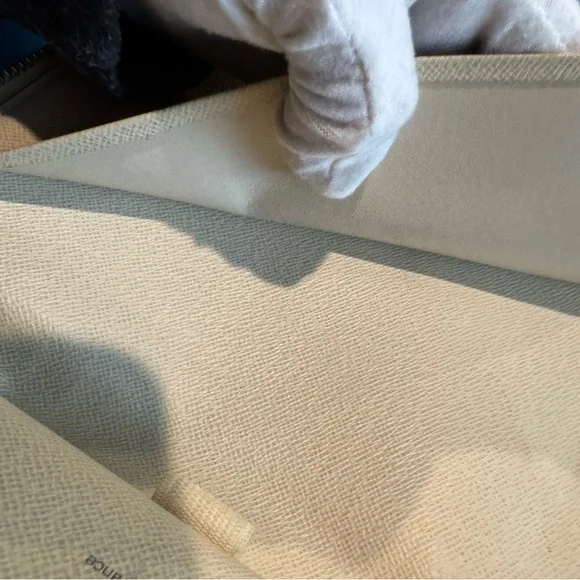 Louis Vuitton Damier Azur Zippy Zip Around Organizer Long Wallet xl size - Picture 13 of 15